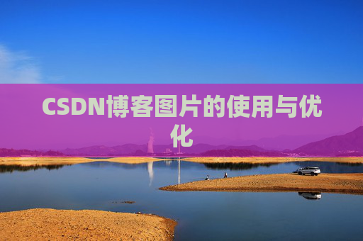CSDN博客图片的使用与优化